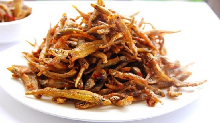 Cá cơm kho dẻo 95k/túi 250gr