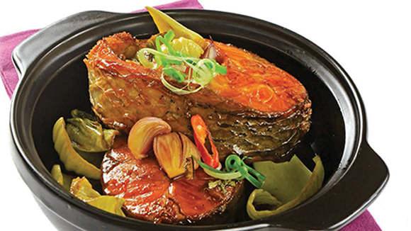 Bí quyết chế biến món cá trắm đen kho dưa