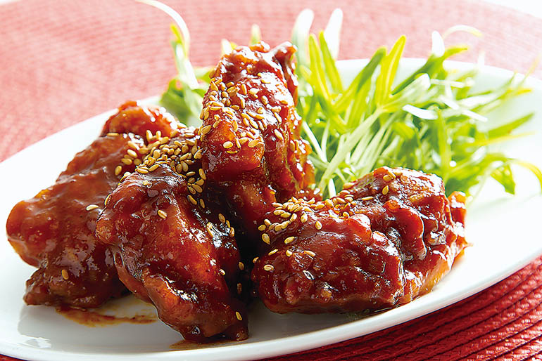 Trổ tài làm món cánh gà chiên sốt mặn ngọt