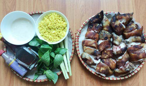 món lợn rừng nấu giả cầy