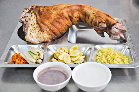 Nguyên liệu làm món lợn rừng nấu giả cầy