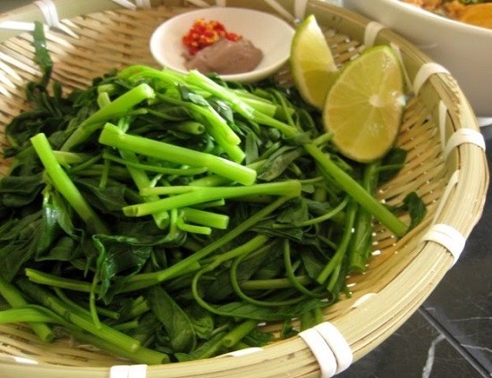 Những tác dụng tuyệt vời của rau muống