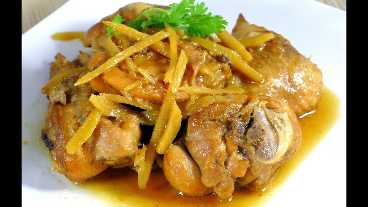 cách làm vịt xào gừng