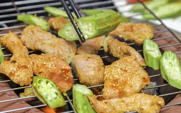 Các bước thực hiện làm món vú dê nướng sả