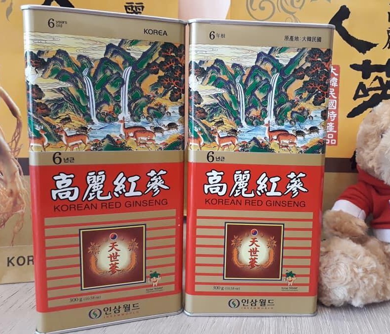 Hồng sâm xách tay 