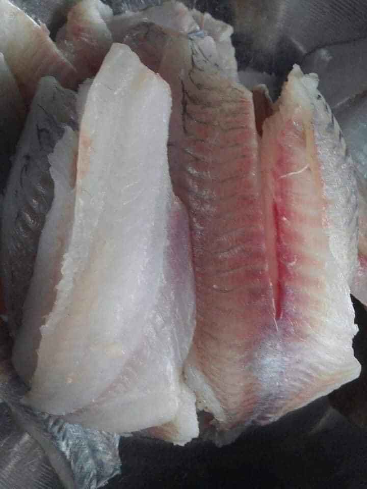 Cá rô phi tươi nấu canh các kiểu. Sản phẩm này đã được cơ sở chế biến lấy toàn bộ xương dăm 