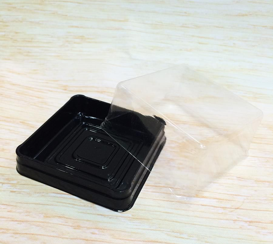 Hộp nhựa đựng bánh trung thu hình vuông: