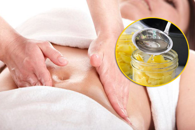 Massage bằng rượu gừng