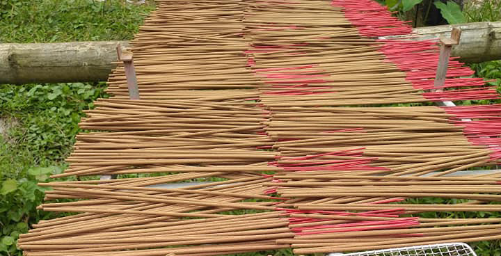 Hương trầm bồ kết - 120k/gói 60 que