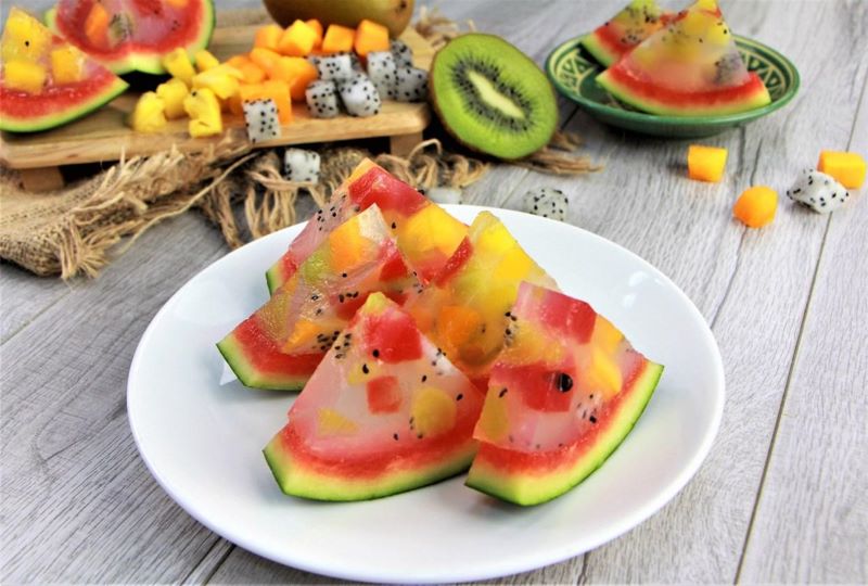 Tận dụng thức ăn còn dư ngày Tết làm các món cực ngon : Bánh chưng, bia, hoa quả, thịt