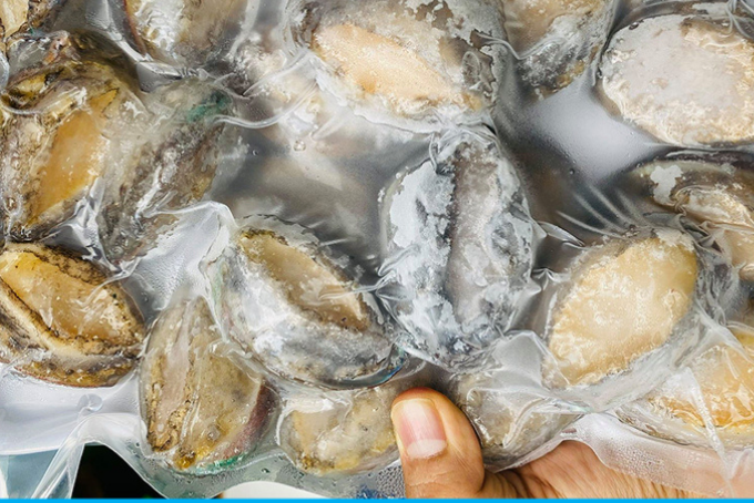 Bào ngư đông lạnh tách vỏ