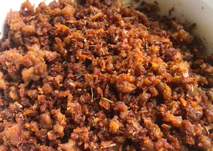 Mắm tép chưng thịt 200k/lọ 1kg