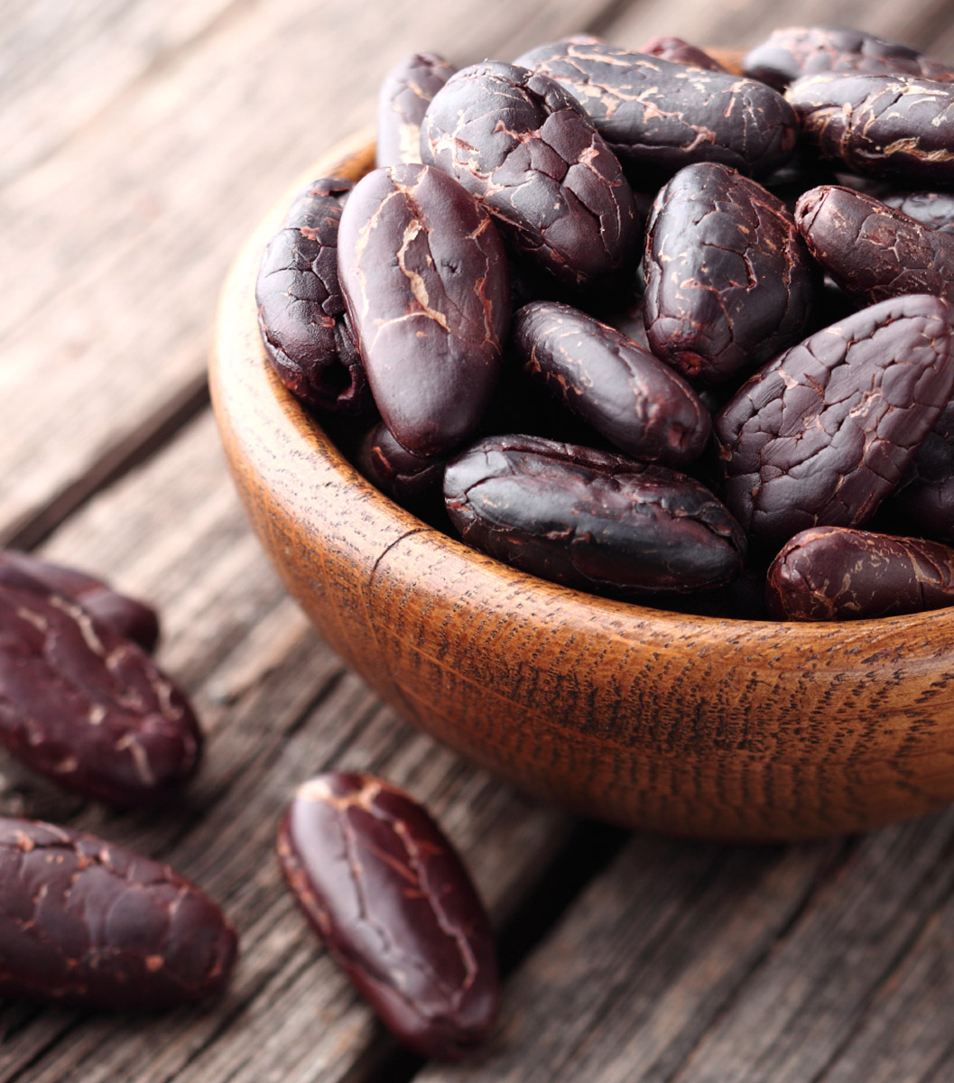 Hạt cacao rang nguyên chất, tuyển chọn