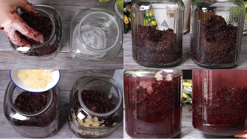 Công dụng tuyệt vời của rượu nếp cẩm