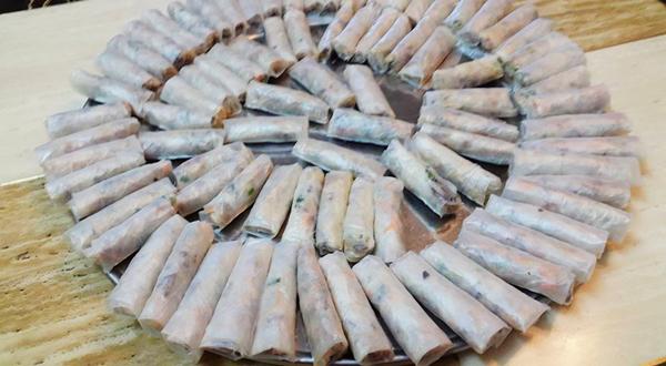 Các bước làm nem rán Các bước làm nem rán