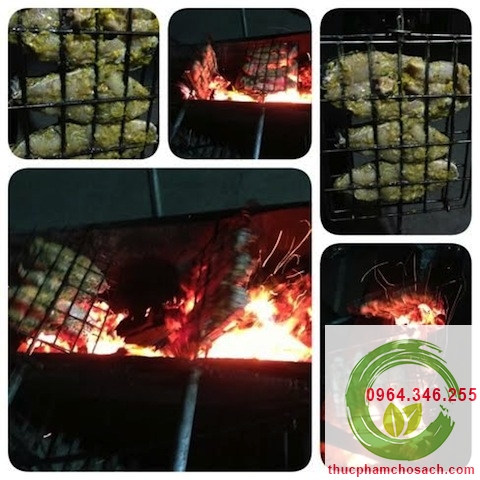 quy trình nướng cá vược