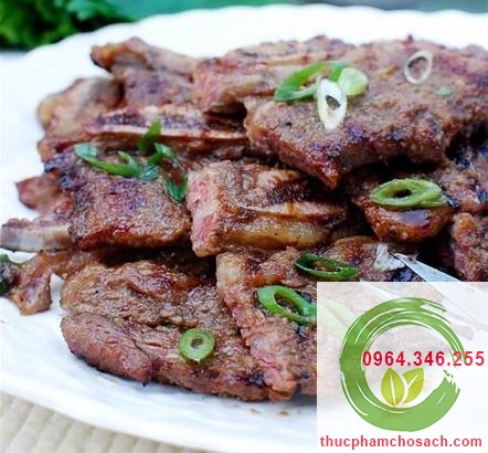 dẻ sườn bò nướng