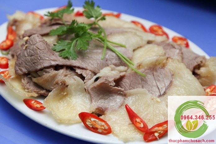 hướng dẫn luộc gầu bò không bị dai