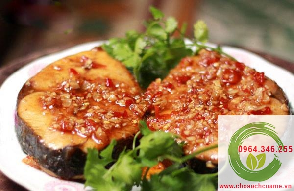 cá thu một nắng sốt cà chua