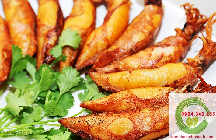 mực trứng nướng mọi