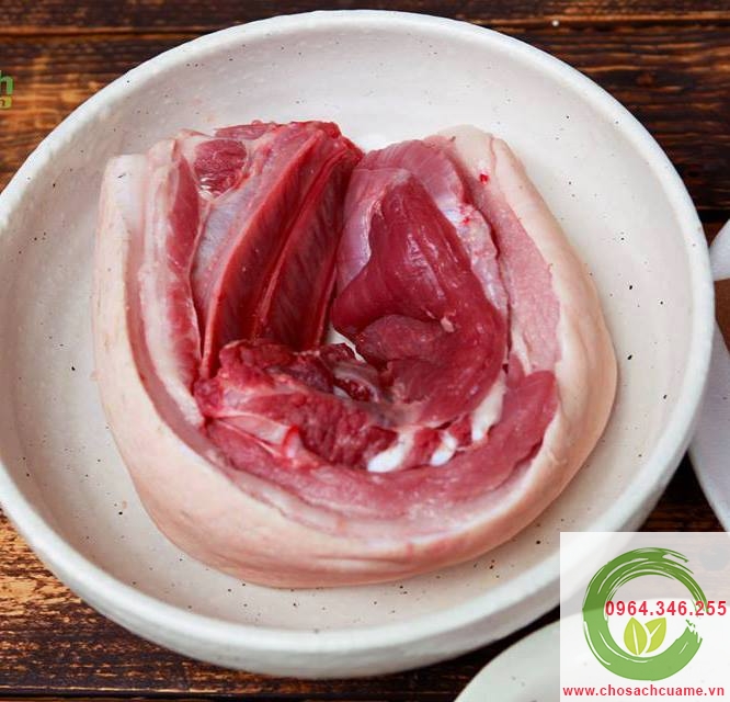 thịt ba chỉ sạch ở hà nội