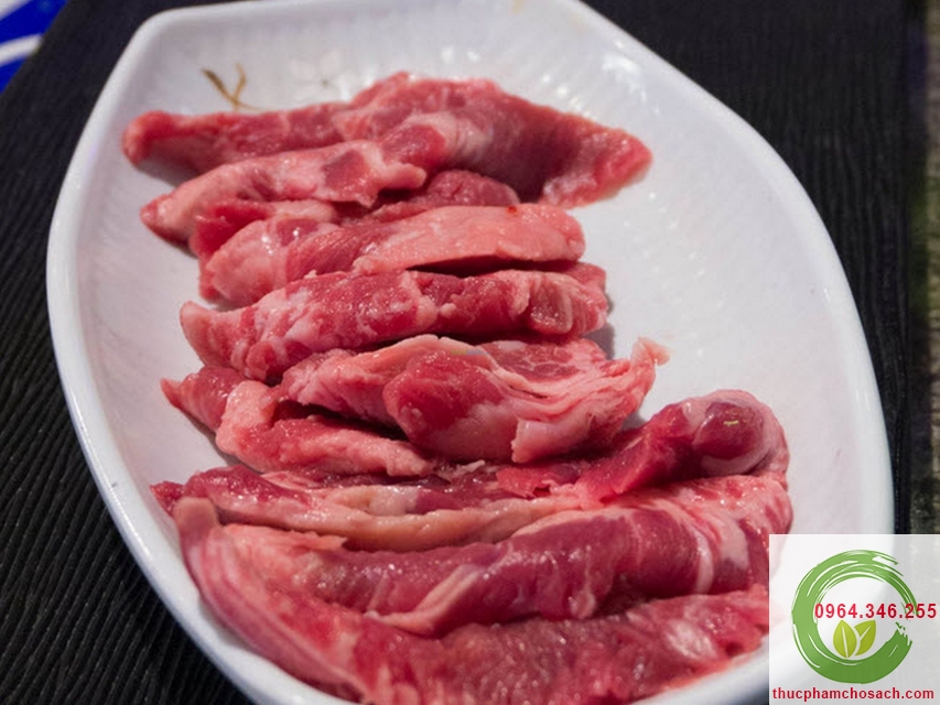 thịt dẻ sườn bò sạch