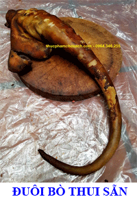 đuôi bò làm sạch