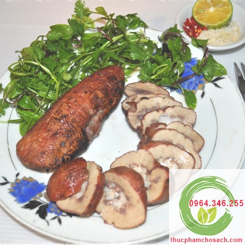 món cật lợn nướng