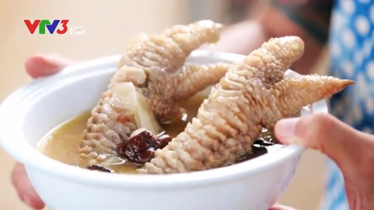 Chân gà Đông tảo hầm thuốc bắc