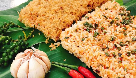 Cơm cháy Sài Gòn ngon