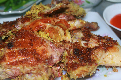 món vịt trời nướng riềng mẻ