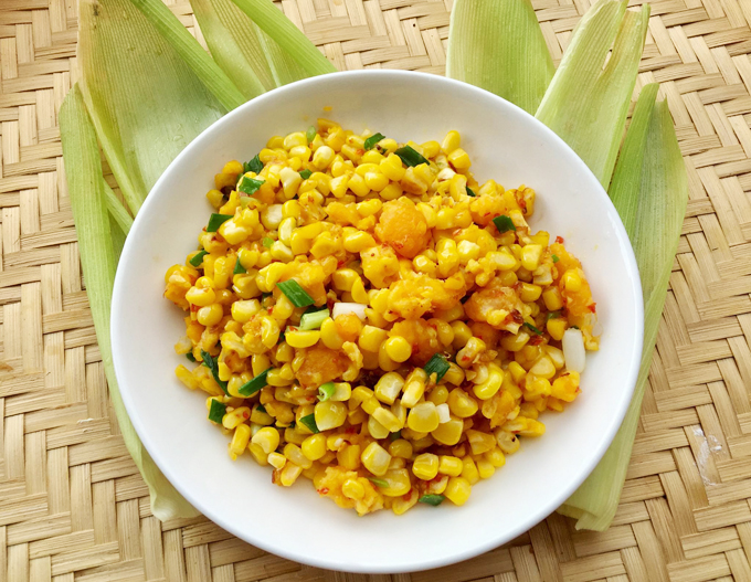 Hướng dẫn làm bắp xào trứng