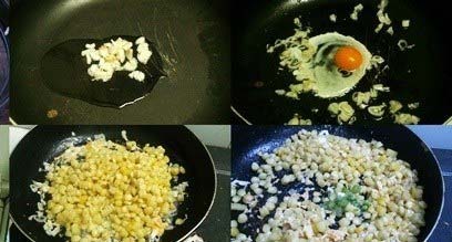 bắp xào trứng ngon