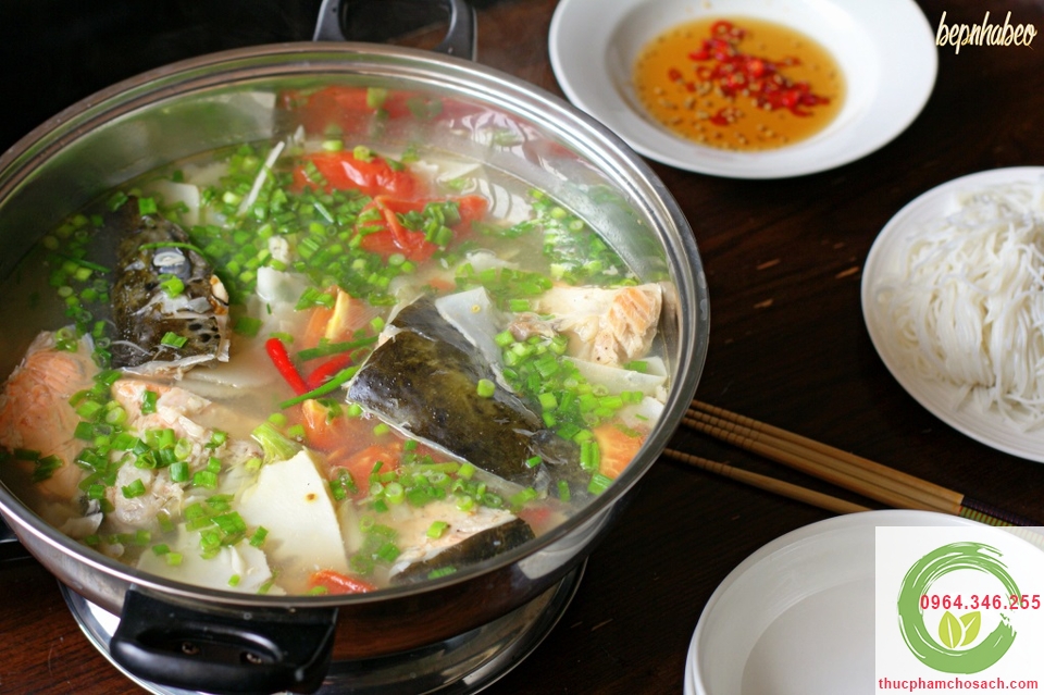 lau dau ca hoi lẩu đầu cá hồi