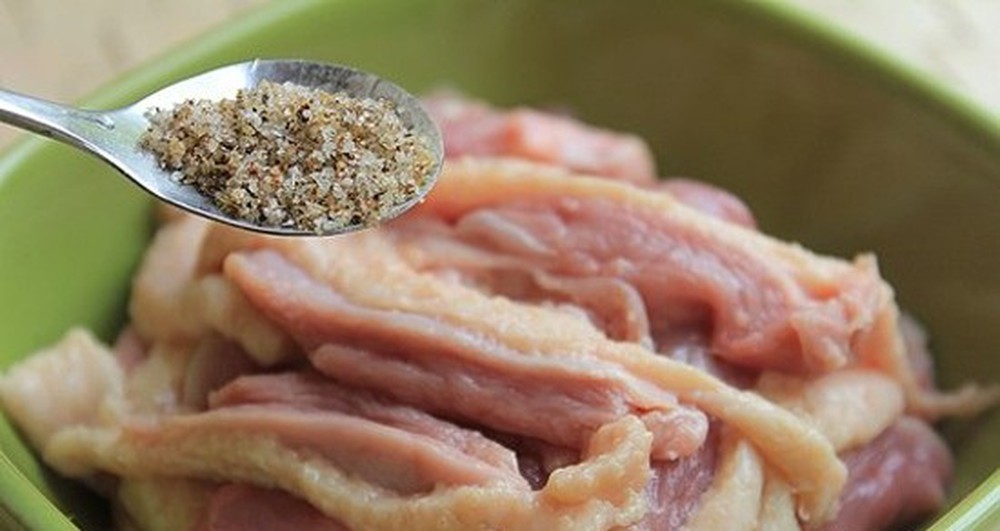  làm thịt ngan xào sả ớt