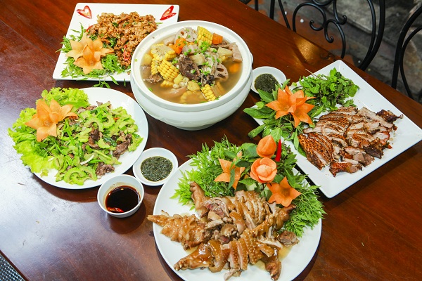 Món ăn từ thịt nhím