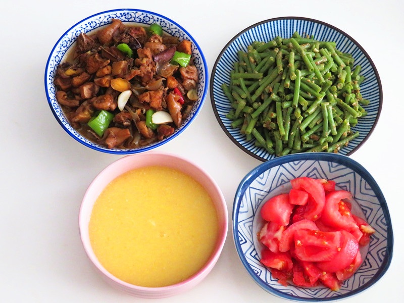 thực đơn 3 món đơn giản