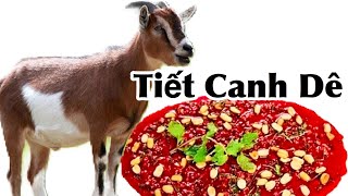 cách đánh tiết dê cực ngon