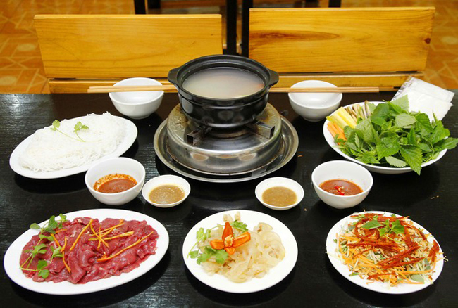 Cách làm bò nhúng dấm ngon