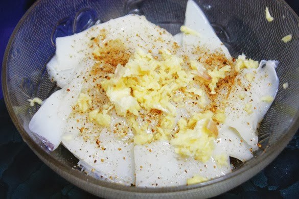 Cách làm làm món mực chiên giòn