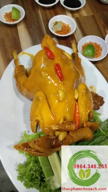 Gà hấp mắm nhĩ