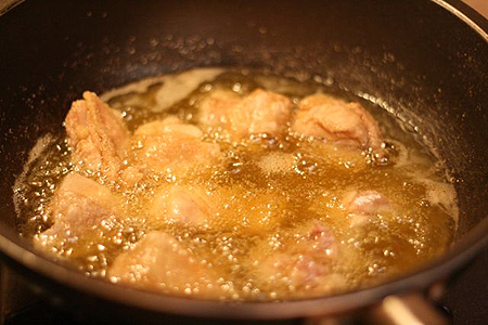 gà xốt chua ngọt kiểu Trung Hoa cách làm