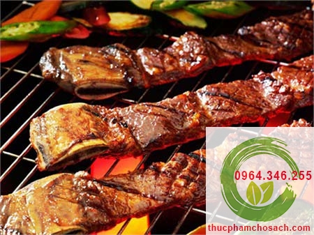 làm sườn bò nướng sa tế