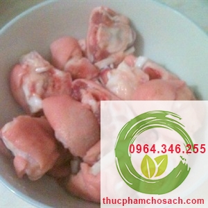 nguyên liệu móng giò kho cay