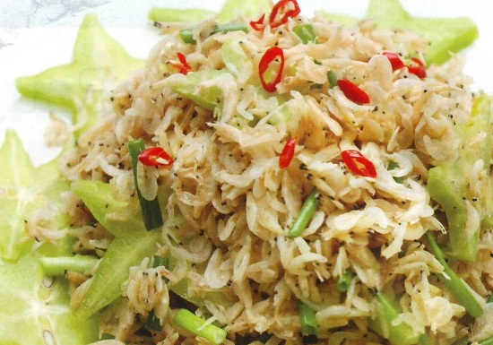 tép khô rang khế hoàn thành