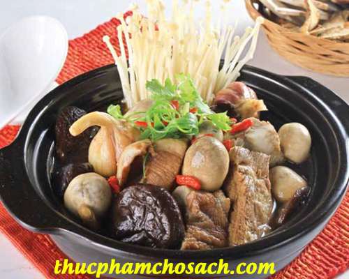 Hướng Dẫn Làm Món Sườn Lợn Hầm Thuốc Bắc Cực Ngon 