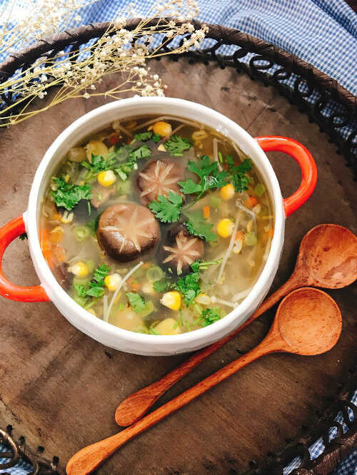 Súp Nấm Chay Cho Ngày Rằm Tháng Bảy Âm Lịch