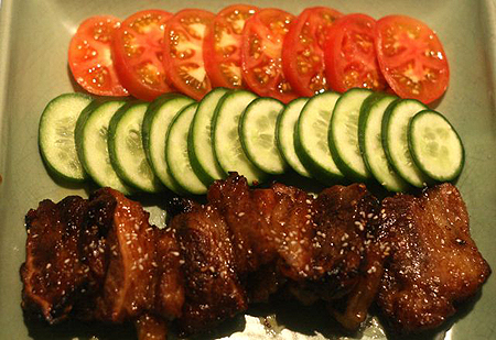 Cách làm nầm bò nướng tại nhà