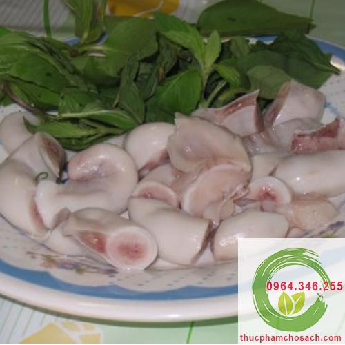 Lòng lợn luộc chín sẵn