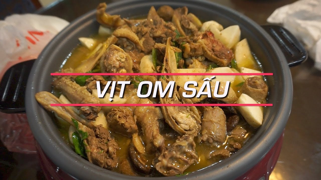 Cách làm món vịt om sấu thơm ngon hấp dẫn